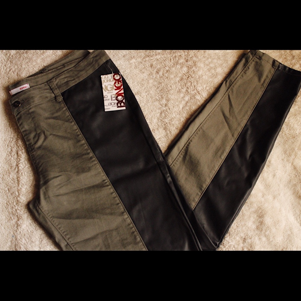 + PLUS SIZE - NAVY & BLACK - SKINNY JEANS